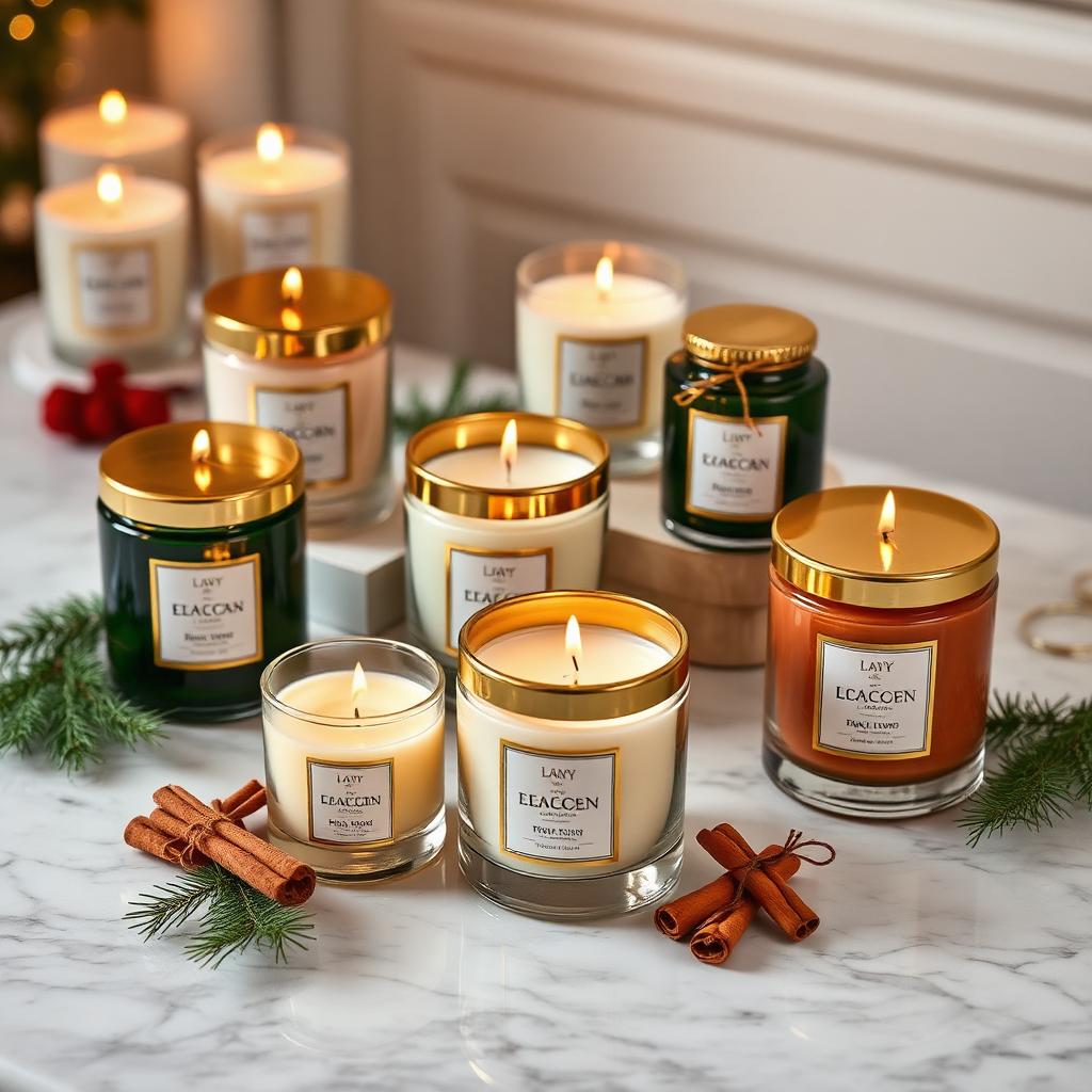 Festive Candle Collection